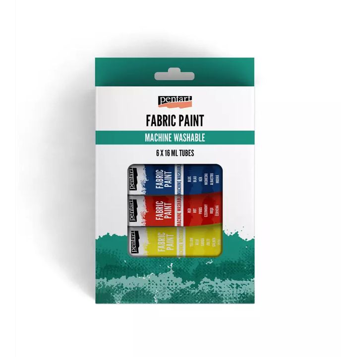 Pentart Textil-Farbset 6x16 ml — Bild 2