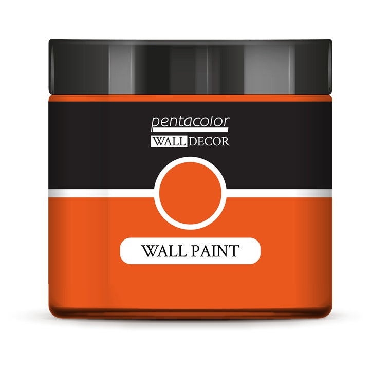 Pentart Wandfarbe 500 ml – Mandarine