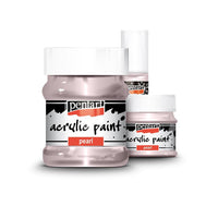 PENTART Perlmutt-Acrylfarbe 20 ml auf Wasserbasis mit schimmerndem Effekt auf gewölbten Oberflächen.