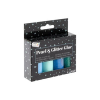 Perlmutt- und Glitzerkleber-Set 4 x 20 ml — Bild 1