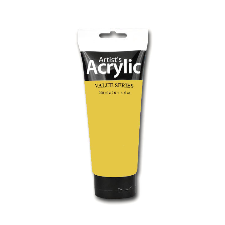 PHOENIX Acrylfarbe 200 ml – 227 Gelb Mid