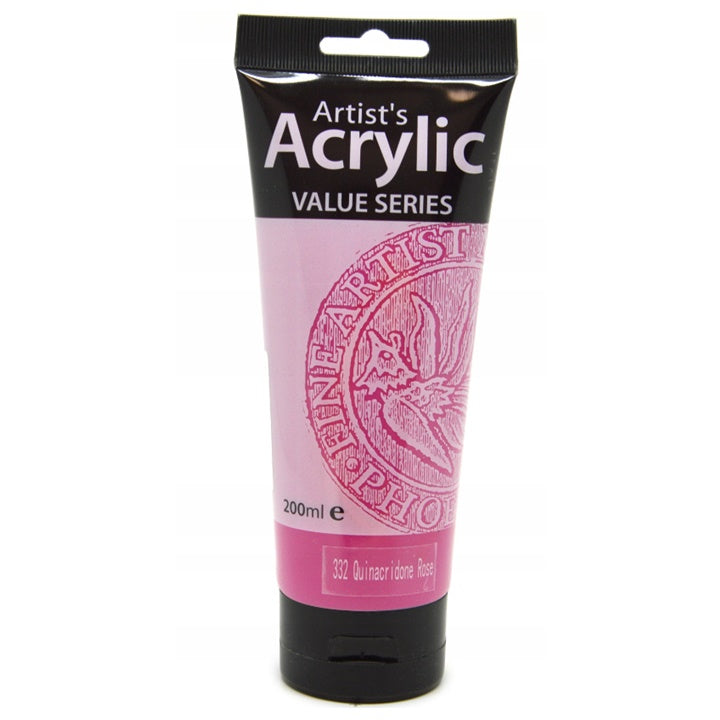 PHOENIX Acrylfarbe 200 ml – 332 Quinacridone Rose