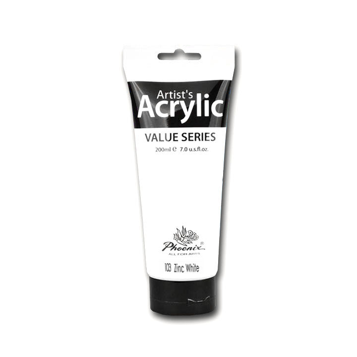 PHOENIX Acrylfarbe 200 ml | verschiedene Farbtöne — Bild 1