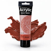 Phoenix Acrylfarbe Heavy Body 100 ml | verschiedene Farben – braun / 975