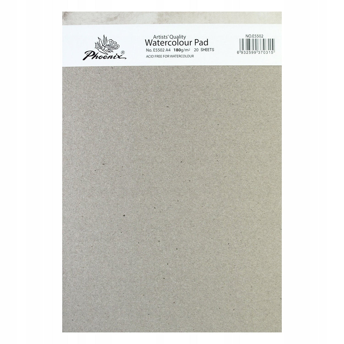 Phoenix Aquarellblock 180 g/m², 21 × 29,7 bis 29,7 × 42 cm – 20 Blatt