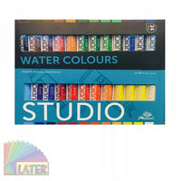 Phoenix Aquarellfarben-Set 24 x 12 ml