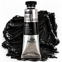 Phoenix Artist Oil Ölfarbe – 40 ml | Farbton wählen – schwarz / 793