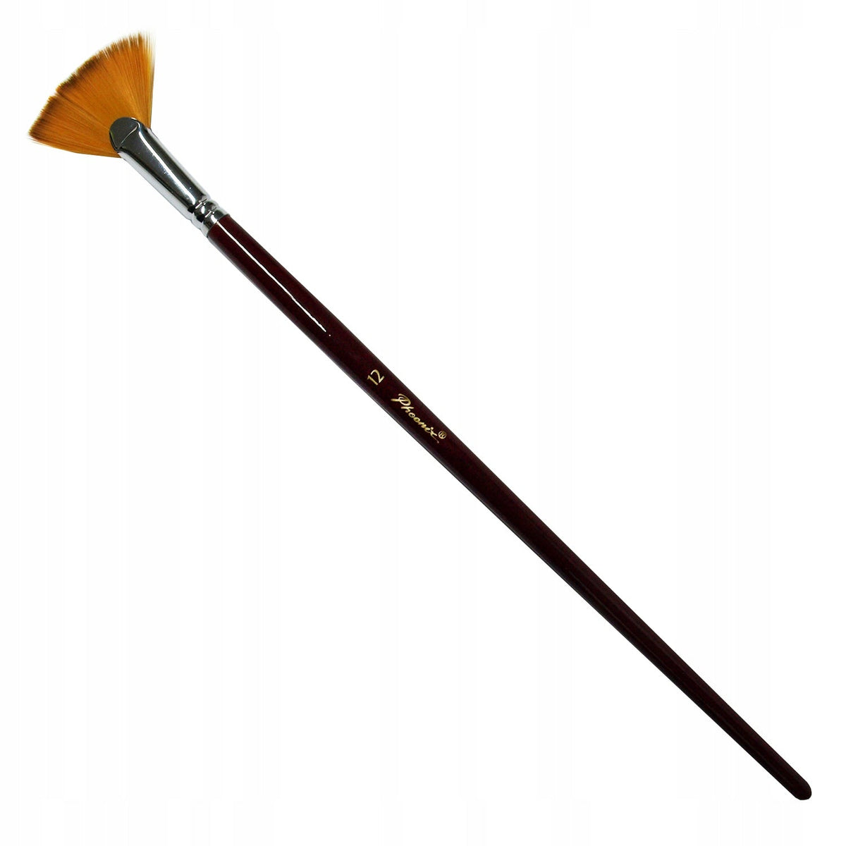 Phoenix Fächerpinsel 6604D, Größen 0–16 – 12#