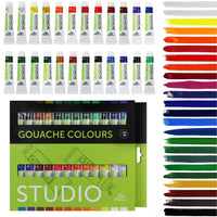 Phoenix Gouachefarben-Set 12–24 x 12 ml