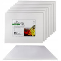 Phoenix grundierte Leinwand auf Karton, 3 mm, 18 x 24 cm, 10 Stück