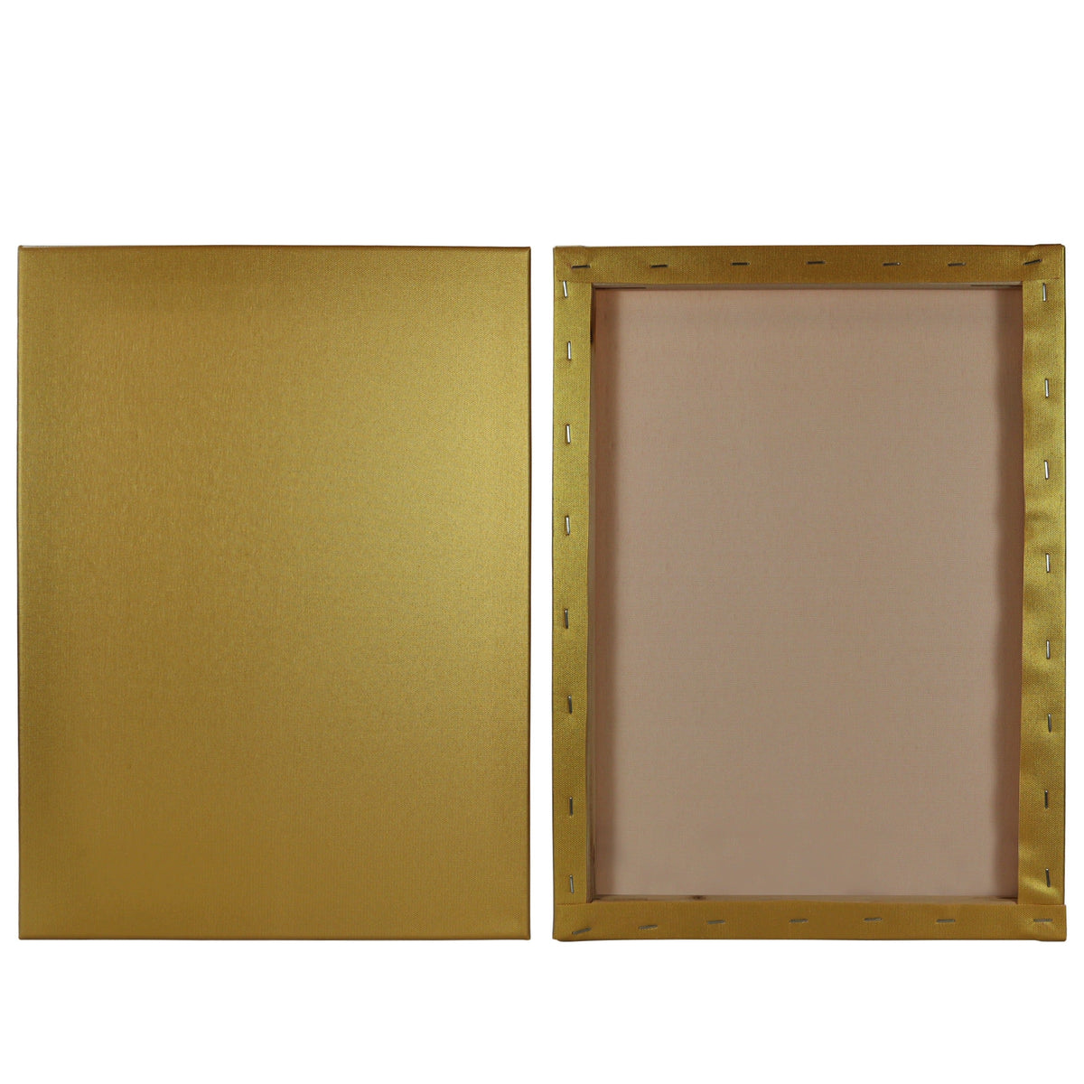 Phoenix Metallic-Keilrahmenleinwand, gold 30 x 40 cm
