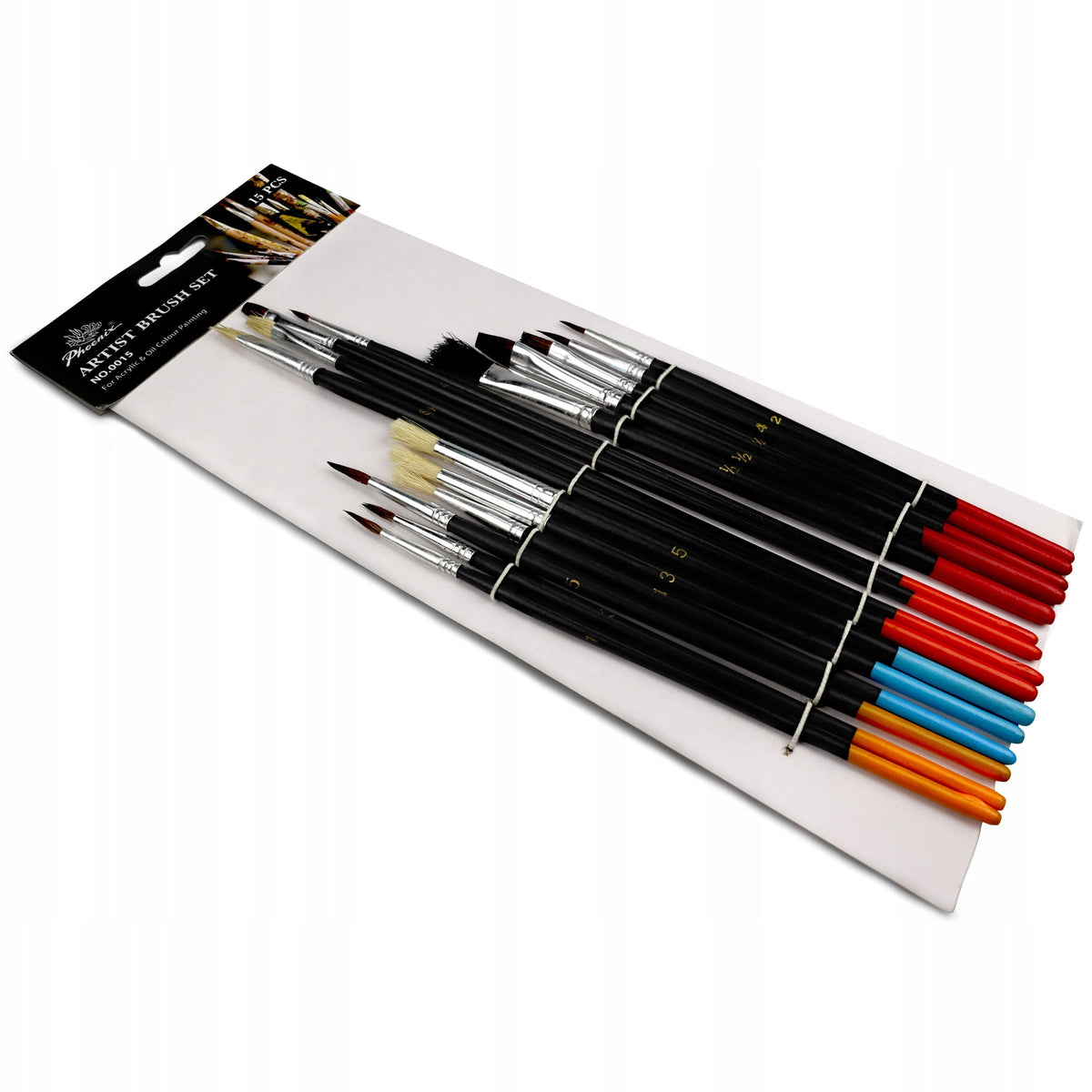 Phoenix Pinselset – 15-teilig