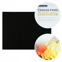 Phoenix Schwarze Leinwand auf 3 mm Karton, 18 × 24–40 × 50 cm
