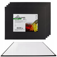 Phoenix Schwarze Leinwand auf Karton 3 mm, 40 x 50 cm, 5 Stk.