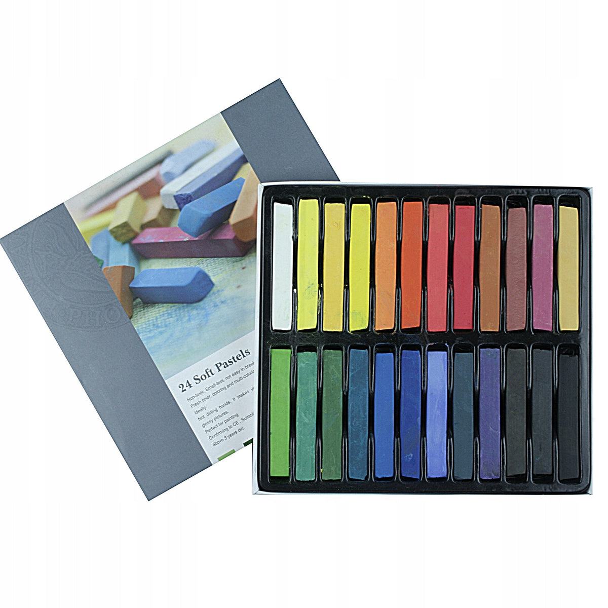 Phoenix Trockenpastell-Set 12–24-tlg.