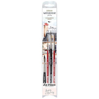 Pinsel da Vinci für Aquarellfarben - 4er Set — Bild 2