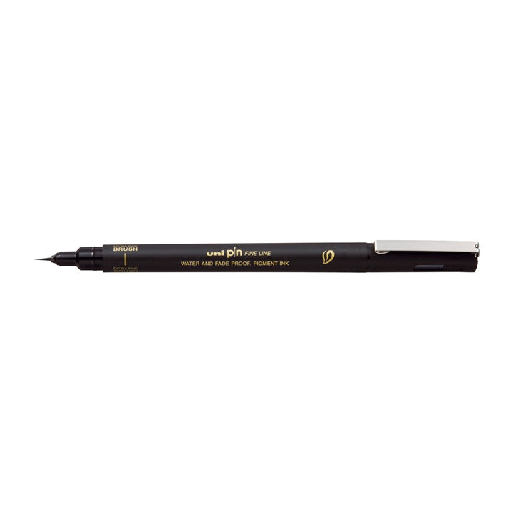 Pinselmarker UNI PIN schwarz | extra dünn — Bild 5
