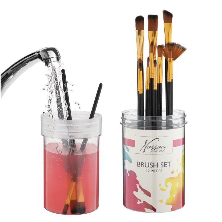 Pinselset NASSAU in Kunststoffverpackung — Bild 9