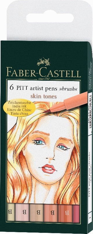 PITT Artistic Pens 6er Set Haut — Bild 2