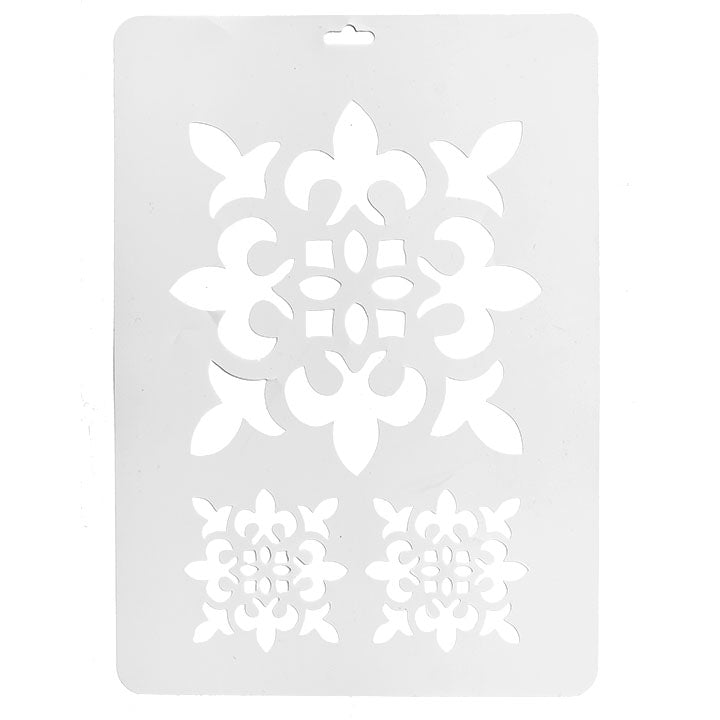 Plastik Ornament Malerei Schablone — Bild 1