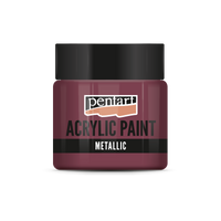 Metallic Acrylfarbe - 50 ml – Goldviolett