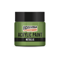 Metallic Acrylfarbe - 50 ml – Grün