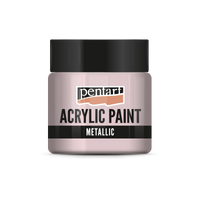 Metallic Acrylfarbe - 50 ml – Rosa