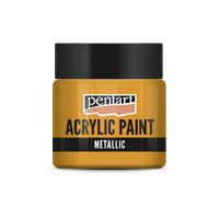 Metallic Acrylfarbe - 50 ml – Orange
