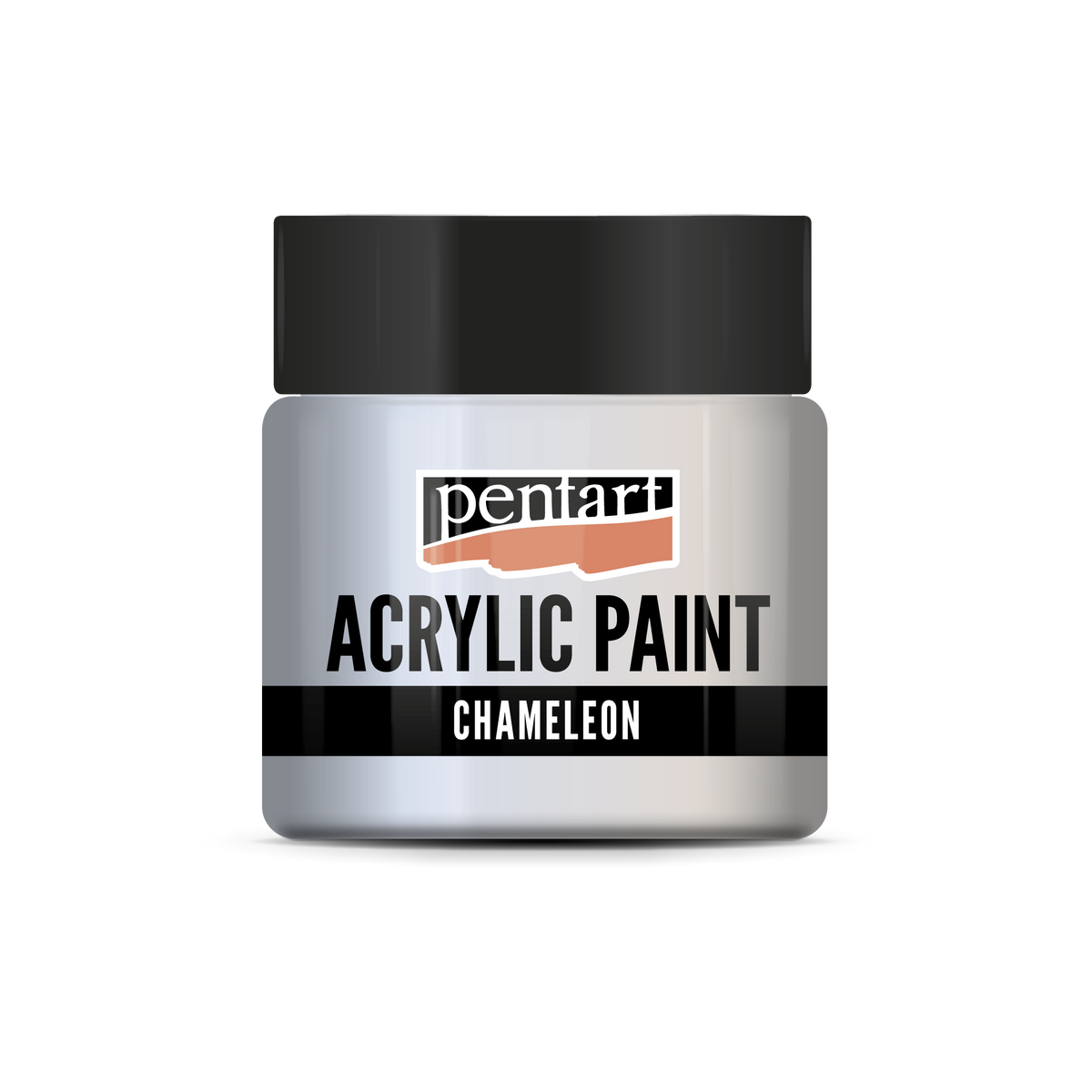 PENTART Chameleon Acrylfarbe mit Perleffekt - 50 ml – Blau-Pfirsich