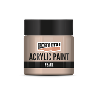 Perlmutt Acrylfarbe 50 ml – Apricot