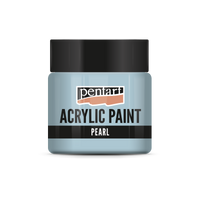 Perlmutt Acrylfarbe 50 ml – Blau