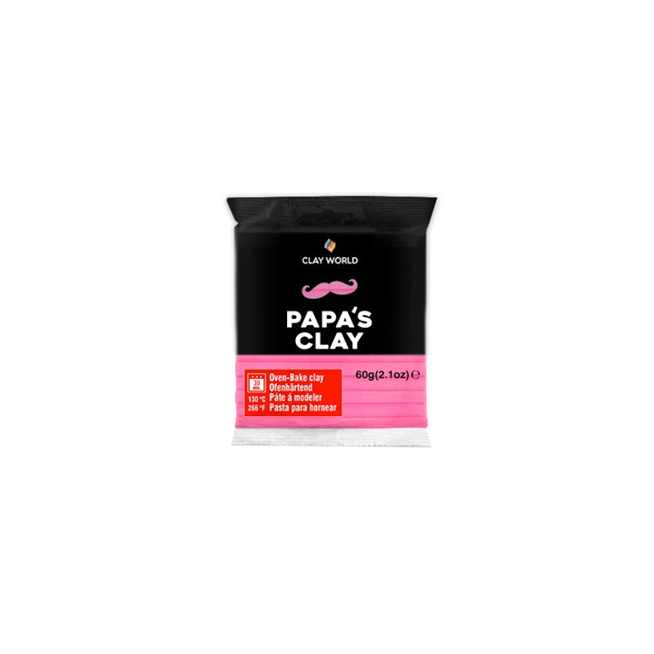 Polymer Clay Papa’s Clay 60 g – Rosa