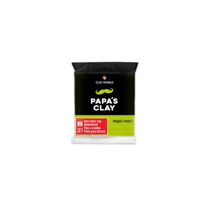 Polymer Clay Papa’s Clay 60 g | verschiedene Farbtöne — Bild 25