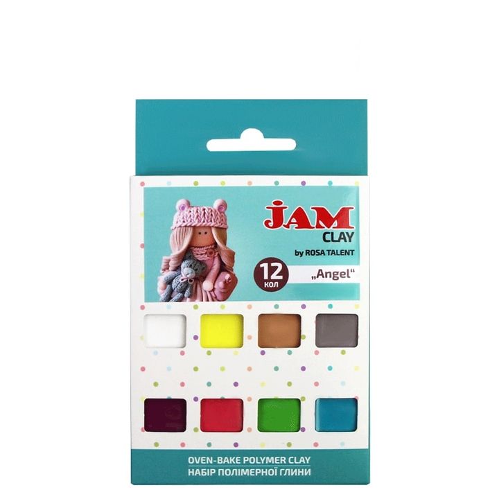Polymer-Ton Rosa Talent - Engel Set 12 x 20 g — Bild 3