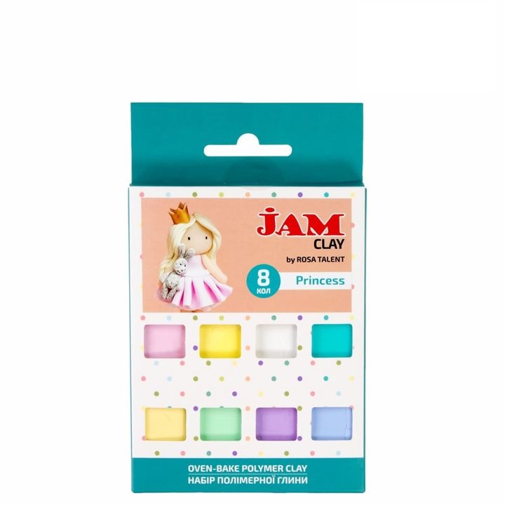 Polymer-Ton Rosa Talent - Prinzessin Set 8 x 20 g — Bild 3