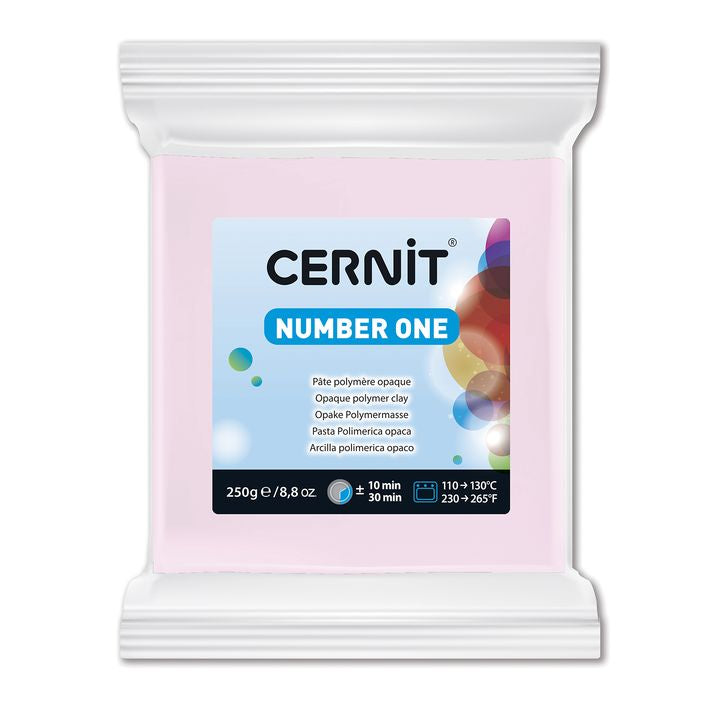 Cernit Number One Polymer-Modelliermasse 250 g – Rosa
