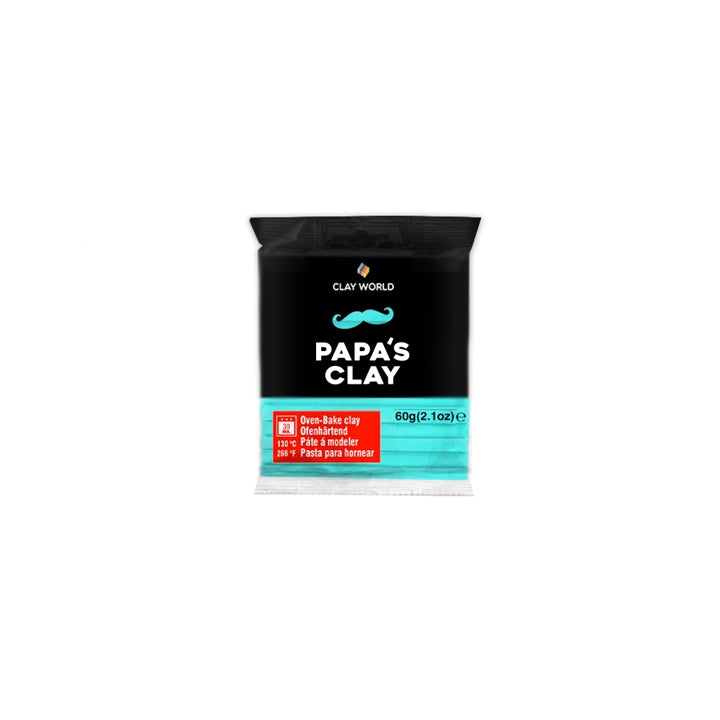Polymer Clay Papa’s Clay 60 g – Türkis