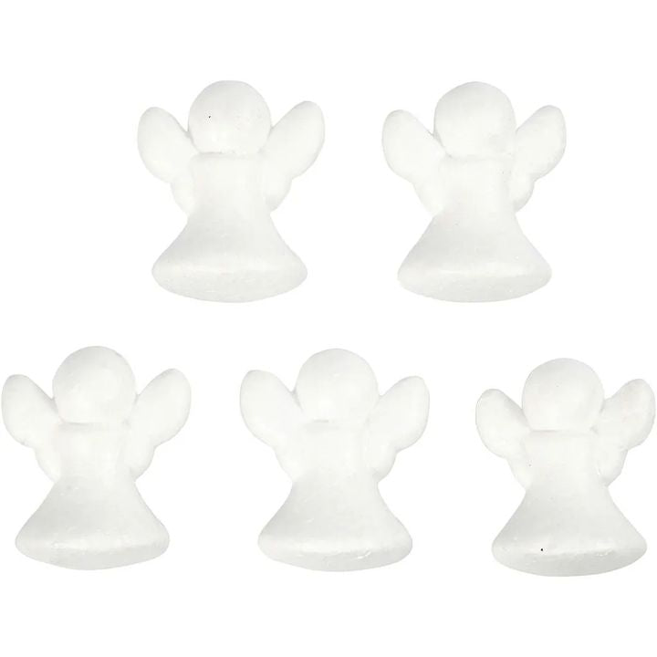 Polystyrol-Engel 6 cm 5 Stück — Bild 4