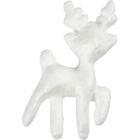 Polystyrol Rentier 11,5 cm 5 Stück — Bild 4