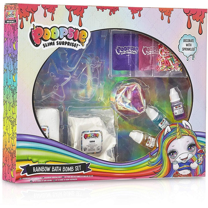 Poopsie Rainbow Set zur Herstellung glitzernder Badebomben — Bild 1