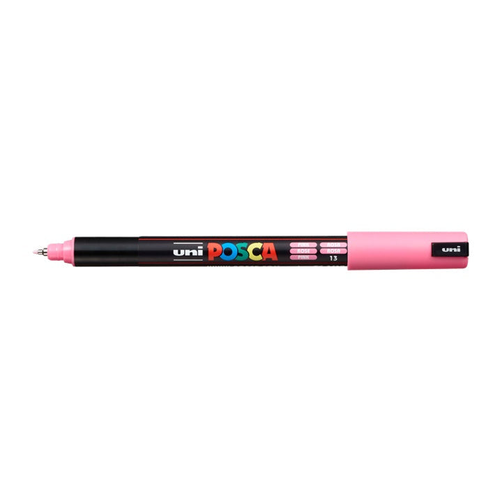 UNI POSCA PC-1MR Marker 0,7 mm | verschiedene Farben | ružová (13)