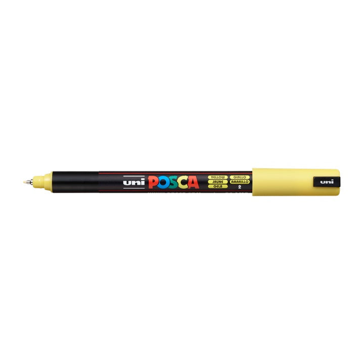 UNI POSCA PC-1MR Marker 0,7 mm | verschiedene Farben | žltá (2)