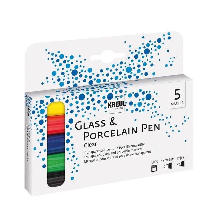 Porzellan- und Glasmarker-Set — Bild 1