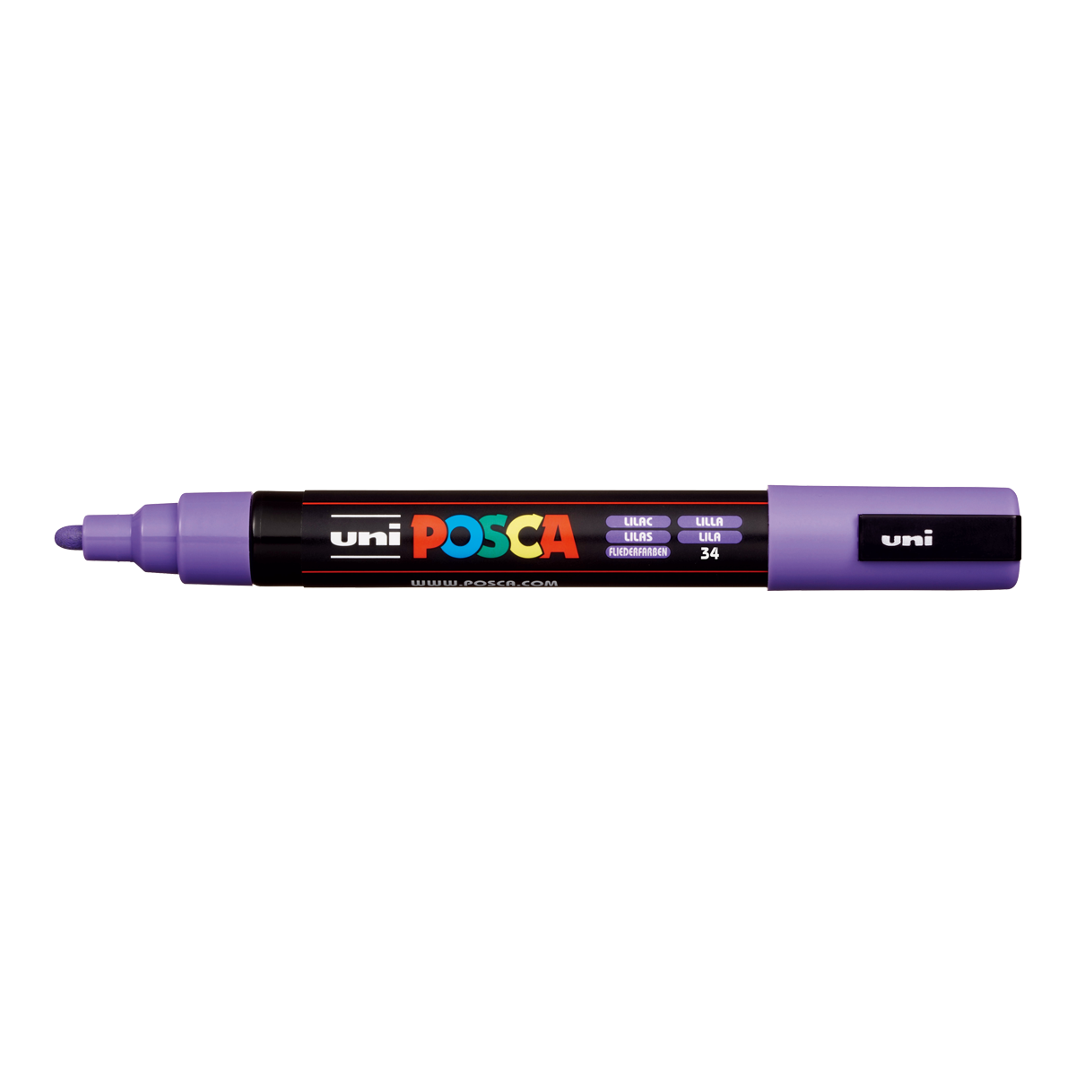 Posca Acrylmarker PC-5M, 1,8 – 2,5 mm, Lila (34)
