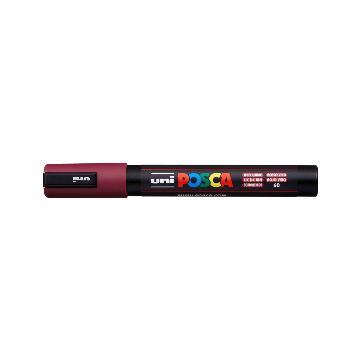 Posca Marker PC-5M, 1,8 - 2,5 mm, Bordeaux (60)
