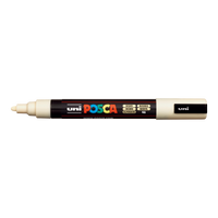 Posca Marker PC-5M, 1,8 – 2,5 mm, Cremeweiß
