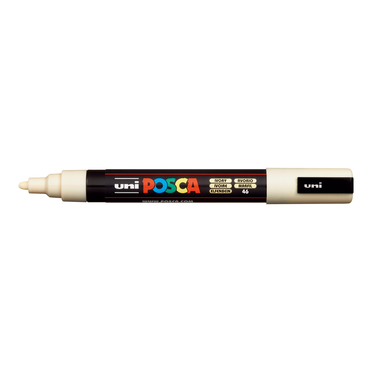 Posca Marker PC-5M, 1,8 – 2,5 mm, Cremeweiß