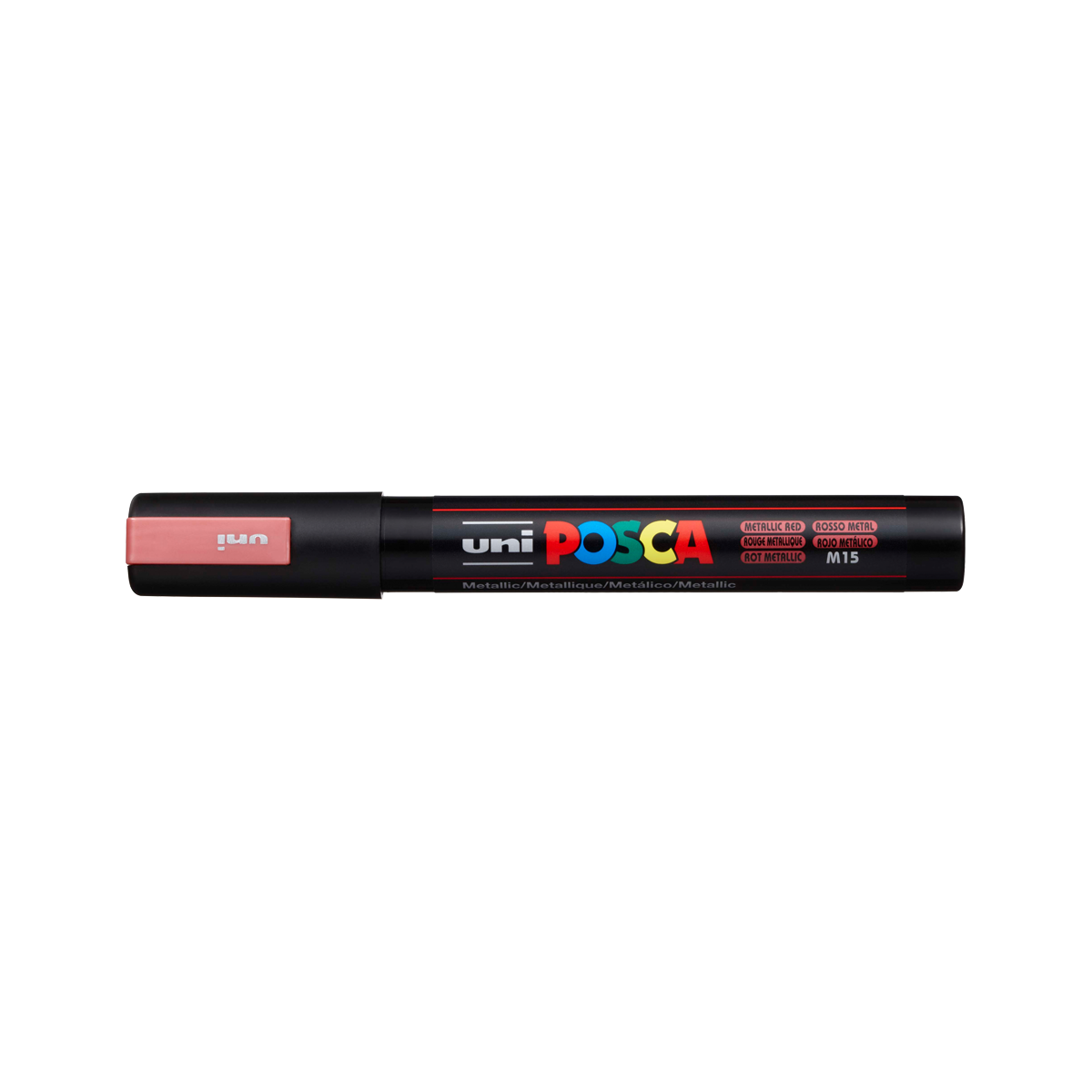 Posca Marker PC-5M, 1,8 – 2,5 mm, Metallic-Rot (M15)