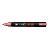 Posca Marker PC-5M, 1,8 – 2,5 mm, Metallic-Rot (M15)