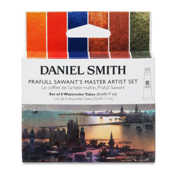 Prafull Sawant Signatur Aquarell Set — Bild 1